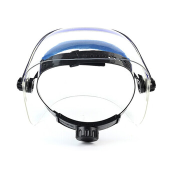 旷尔 头戴式面罩 透明面屏 防护面屏 电焊面罩 防飞沫全面屏【SGGR435】