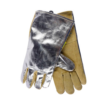 威特仕 10-2385电焊手套牛皮烧焊气焊焊工手套定做劳保工业防护手套 10-2385 L#
