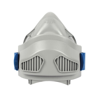 3M 7772CN 硅胶半面型防尘面罩（中号）需要搭配7744/7744C滤棉使用 1个 灰色 均码