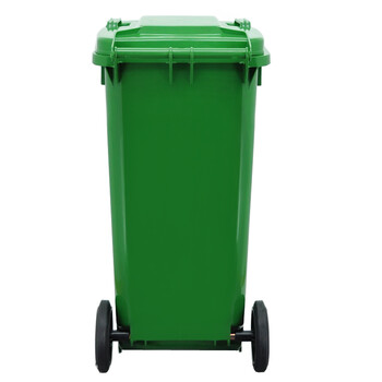 兰诗（LAUTEE）120A 大号户外垃圾桶物业环卫分类垃圾桶果皮箱可定制 120L草绿厨余垃圾