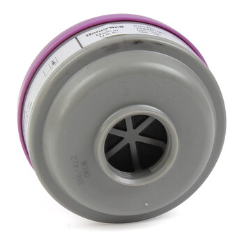 霍尼韦尔 Honeywell 7582P100L N系列滤毒盒防酸性气体及甲醛滤盒 2个/包 1包 紫色 均码