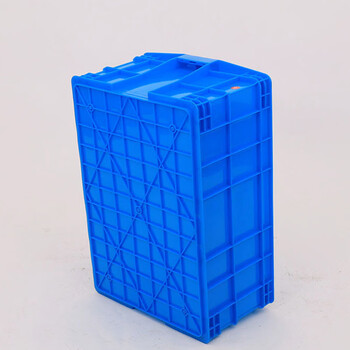 海斯迪克 HKCC02 塑料零件盒 五金工具盒 平口物料周转箱 螺丝配件盒 收纳箱周转盒 610*420*260mm