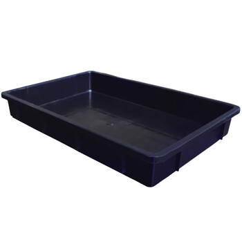 飞尔 塑料周转箱 塑料方盘 长方形中转箱 仓库物料胶箱【3 塑料方盘560x380x80】