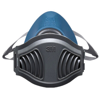 3M HF-52硅胶防尘面具防尘口罩套装防工业粉尘防花粉防雾霾打磨装修沙场适用 定做