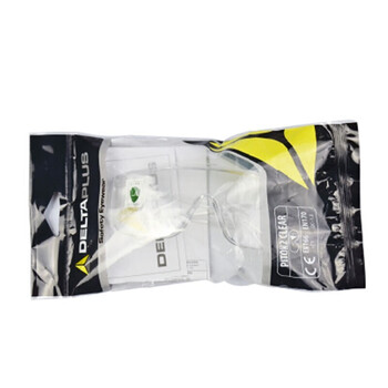 代尔塔（Deltaplus）101114护目镜 访客防护眼镜防刮擦防风眼镜 五副装 