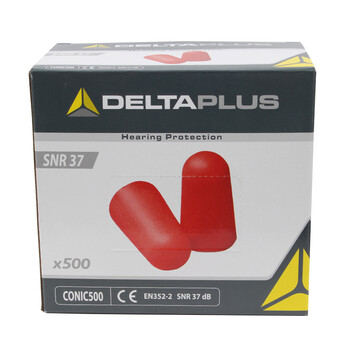 代尔塔（Deltaplus）103107 子弹型降噪耳塞  500付/盒