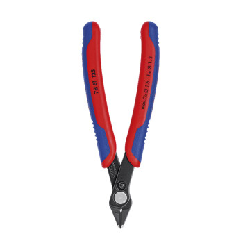 凯尼派克（KNIPEX）78 61 125 电子剪切钳 钳身磨光 抛光 双色手柄 切割类工具 钢