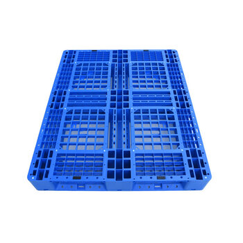 冰禹 BY-6271 托盘 栈板 塑料网格 田字重型托盘 货架叉车托盘 仓库防潮栈板 1100*1100*150新料