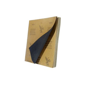 SB 砂纸抛光打磨水磨水砂纸磨砂沙纸干磨超细水砂皮细80-2000目 800目 20张装 企业定制 起订量10组