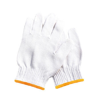 谋福CNMF 棉线手套8033 劳保防护手套 线手套600g(1双）