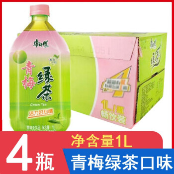康师傅青梅绿茶1l8瓶4瓶装可选青梅风味茶饮料果味夏季解渴聚会聚餐
