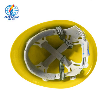 聚远 JUYUAN 红色玻璃钢透气款 管理人员安全帽 5顶起售 (如需定制下单前需联系客服)