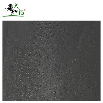 大杨106针织防水围裙 防污耐脏耐磨抗皱挂脖 工作服 军绿色