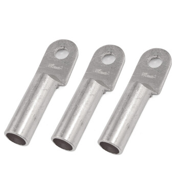 天旭DT铜鼻子185MM平方电缆铜线耳接线端子线鼻子紫铜镀锡接头 DT-185镀锡 10只/包 1包