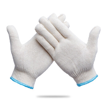 者也 12双劳保手套 耐磨搬运尼龙手套机械汽修装卸 工作棉线手套