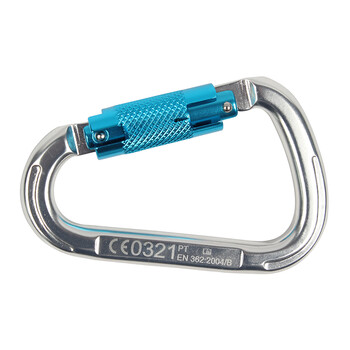霍尼韦尔 Honeywell 1018971A铝合金安全钩 1个 蓝白 均码