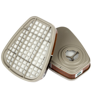 3M 6005CN 有机蒸气 滤盒 有机蒸汽 滤盒 2个/包 1包 棕色 均码