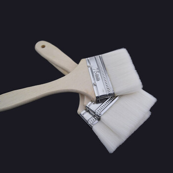 星工 XINGGONG 水性丝刷羊毛刷油漆乳胶漆涂料刷毛刷木蜡油软毛丝刷 2寸水性羊毛刷10把WF032