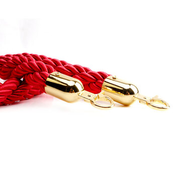 者也 礼宾柱麻绳挂绳麻花挂绳栏杆座挂绳围栏隔离带 麻花挂绳 金钩款