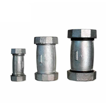 波浩 BOHAO dn25  镀锌/玛钢短速接  快速玛钢镀锌接头 水管镀锌铁活接头 铁管快接  一个价 10个起售