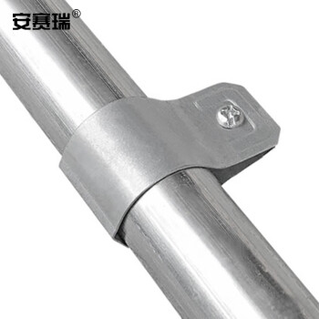 安赛瑞 镀锌接地卡（100个装）接线卡子金属通用管卡箍跨接水管管夹 DN50 430456