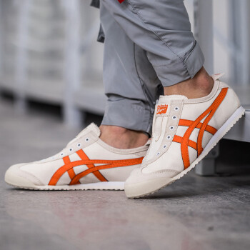 新款onitsuka tiger/鬼冢虎帆布鞋一脚蹬男女休闲板鞋