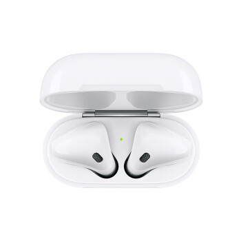 Apple/苹果 AirPods (第二代) 配充电盒 苹果耳机 蓝牙耳机 无线耳机 适用iPhone/iPad/Apple Watch/Mac