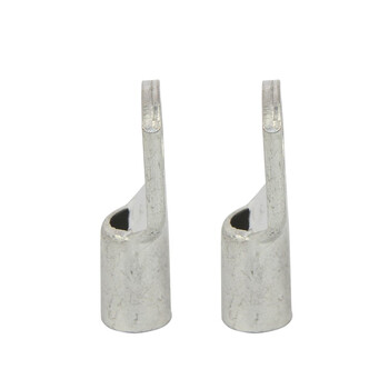 天旭 SC系列25平方窥口铜鼻子压线鼻接线端子紫铜镀锡铜线耳冷压裸端子铜线接头插针SC25-8 200只/包  1包