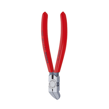凯尼派克（KNIPEX）72 11 160 斜口钳 抛光 塑料套柄 45°弯头 160mm 切割类工具 钢