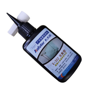 卡夫特 kafuter K-302无影胶 玻璃金属铝材不锈钢粘接UV胶 紫外线固化 50克/支