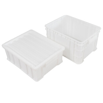 海斯迪克 HKCL-638 五金零件盒工具盒 塑料周转箱物料螺丝收纳盒 3号加高520*350*285m白