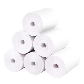 飞尔（FLYER）叫号纸 无管芯空白热敏纸 小票纸打印纸 300卷/箱 11箱/件【57x30x8mm】