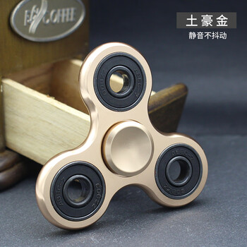 棠溪塘 指尖陀螺成人指间纯铜指上合金旋转减压玩具手指陀螺金属超长