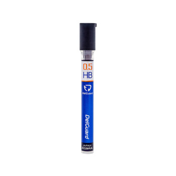 斑马牌 (ZEBRA)HB自动铅笔芯 0.5mm活动铅笔芯 自动铅笔替芯 P-LD10 40支/管