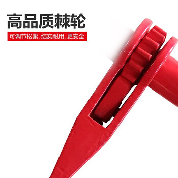 万尊 棘轮拉紧器链条收紧器大件运输捆绑器紧绳器 2T10m1套-8mm链条