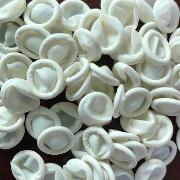 安美尚（ams）A2白色手指套 劳保手指套 用于钟表装配 产品包装 丝印 2包（500g/包） 定做