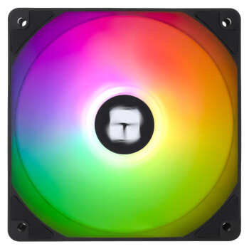 Thermalright(利民) TL-C12C-S X3 黑色argb12cm机箱幻彩低噪风扇ARGB 4PIN PWM 1550转速 三连包
