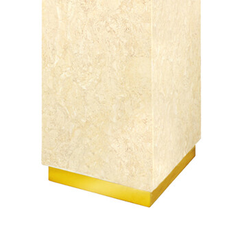 南 GPX-7B01 金盖座地南方烟灰桶 垃圾桶公用垃圾箱果皮桶 镜金 内桶容量16升