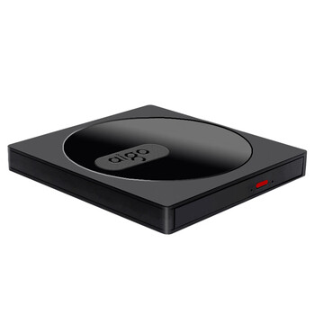 爱国者（aigo）8倍速 USB外置光驱 DVD外置刻录机 移动光驱 外接光驱 笔记本电脑便携光驱外置读刻一体黑色 G100