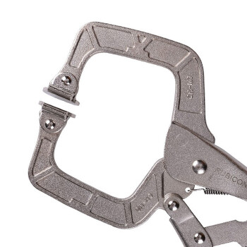 罗宾汉（RUBICON）C型大力钳RLP-CP6夹加活动嘴固定夹持大力钳 6寸 170mm（抓口范围 0～45mm）