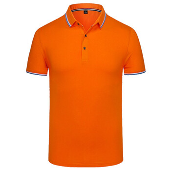 劳博士 polo衫定制班服文化广告衫短袖diy棉团队服印字logo劳保工作服 玫红 S