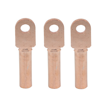 天旭DT铜鼻子50MM平方电缆铜线耳接线端子线鼻子酸洗堵油紫铜接头 DT-50酸洗 10只/包 1包