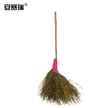 安赛瑞 竹枝大扫把（5把装）大号手工竹子环卫扫把 天然竹子大笤帚 扫雪大扫把物业扫帚清扫工具10499