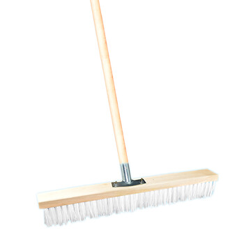 星工（XINGGONG）不锈钢刷家用地板刷长硬毛地刷铁刷水池网晒污垢青苔 50CM塑料丝刷子整套WF036