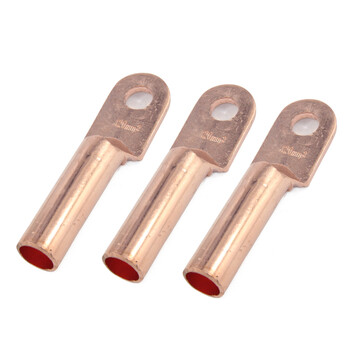 天旭DT铜鼻子120MM平方电缆铜线耳接线端子线鼻子酸洗堵油紫铜接头 DT-120酸洗 10只/包 1包