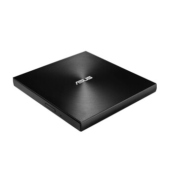 华硕8倍速 USB2.0 外置DVD刻录机 移动光驱 黑色(兼容苹果系统/SDRW-08U7M-U)