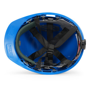 霍尼韦尔（Honeywell）安全帽 L99S新国标 HDPE工地电力 防砸抗冲击 电绝缘1顶 蓝色