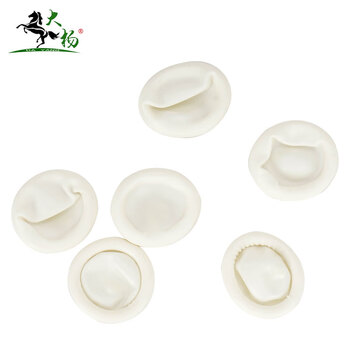 大杨177乳胶手指套 约800只 白色均码 加厚耐磨防滑无尘粉笔字一次性防护指套 定制