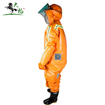 大杨207全封闭连体式三鼓风防蜂服 防泼水防穿刺透气养蜂服马蜂防护服 L码44码 定制