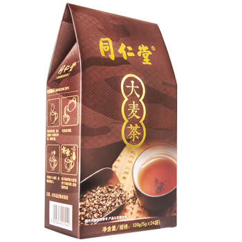 同仁堂 大麦茶(LS)花草茶叶 下午茶解腻养生烘焙茶 精选原料120g